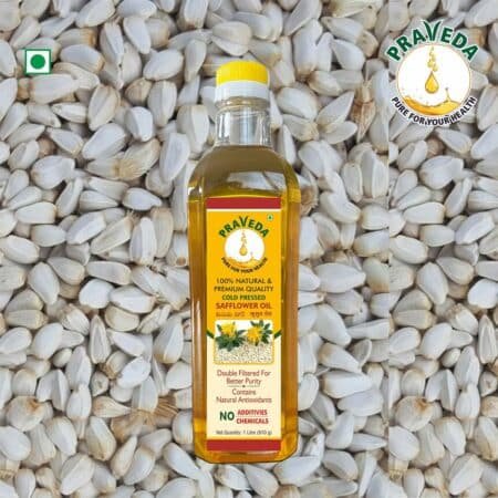 PRAVEDA Coldpress Safflower Oil - 1Litre