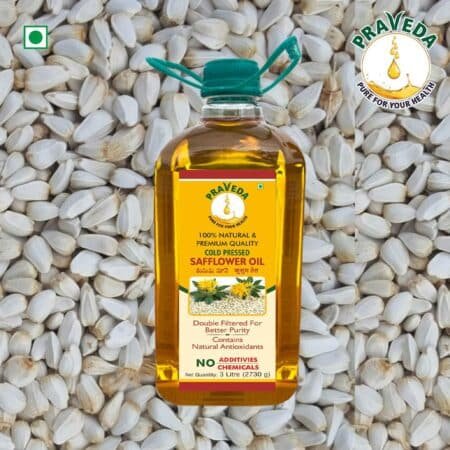 PRAVEDA Coldpress Safflower Oil - 3Litre